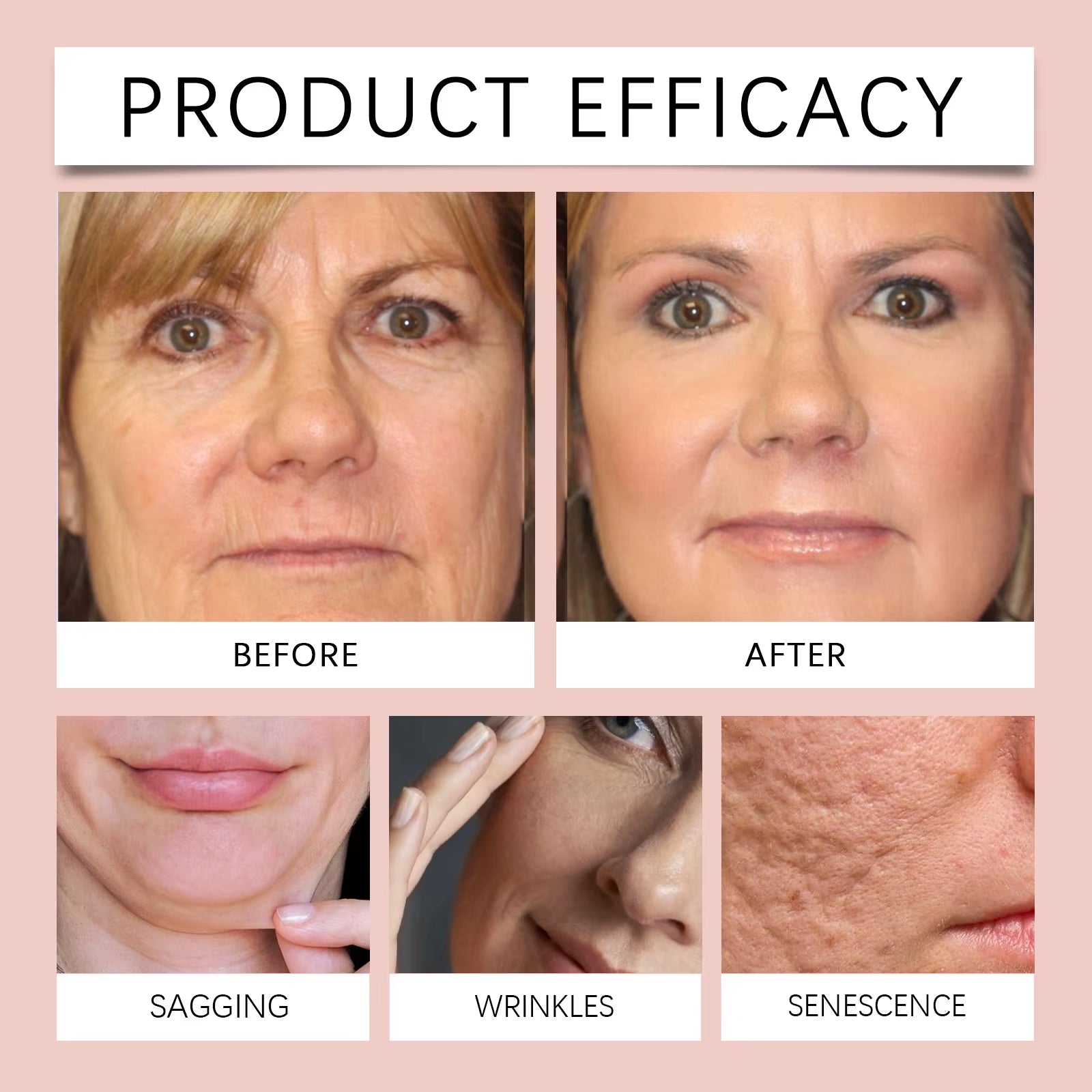 Masque Nuit facial au collagène, nettoyant en douceur, hydratant en profondeur.