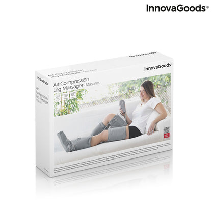 Appareil de massage des jambes par compression d'air InnovaGoods