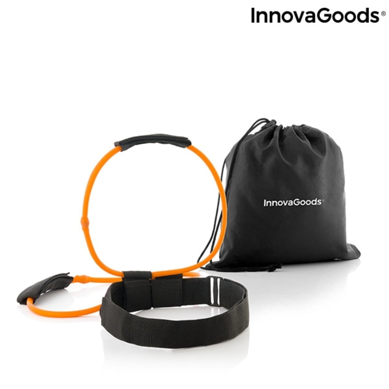 Ceinture avec bandes de résistance pour les fessiers et guide d'exercices Bootrainer